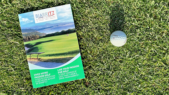 Biarritz Golf Destination : création des supports de communication print et web