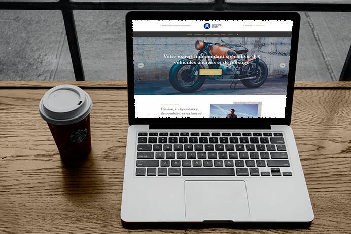 Authentic Expert : création de l’identité graphique et du site Internet