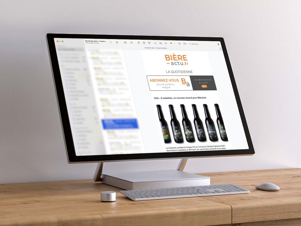 bière-actu.fr envoie une newslettter presque quotidienne à ses abonnés